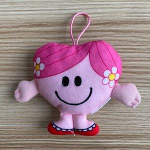 🌸Little Miss Hug Hanging Plush Mr. Men Little Miss McDs Happy Meal Toy